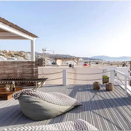 Vila Mykonos Centre 8 Pax With Jacuzzi Mykonos Town