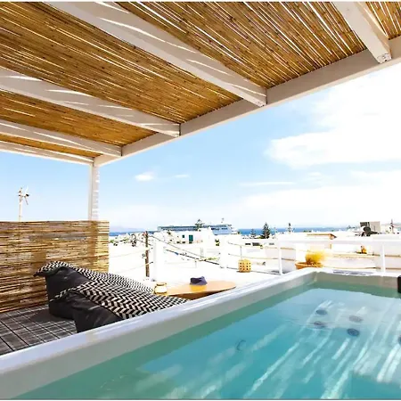 Mykonos Centre 8 Pax With Jacuzzi Vila *
